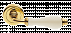 Дверные ручки MORELLI Luxury CERAMICA OTL/BIA с керамической вставкой Цвет - Золото/Керамика белая
