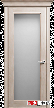 Дверь Status Classic 552 стекло Сатинато Белое (Ясень)