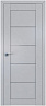 Дверь Profildoors 2.11U стекло Графит (Манхэттен)