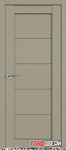 Дверь Profildoors 2.11U стекло Графит (Шеллгрей)