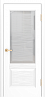 Дверь Linedoor Эстелла эмаль бисквит со стеклом волна