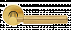 Дверные ручки MORELLI Luxury CLOUD OSA/OTL Цвет - Матовое золото/золото