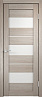 Дверь Velldoris Duplex 12 PO Лакобель белое (Капучино)