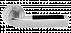 Дверные ручки MORELLI Luxury MATRIX-2 CSA/NERO Цвет - Матовый хром/вставка из искусственной кожи черная