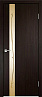 Дверь Velldoris Smart Z1 PO Зеркало (веточки бронза) (Венге)