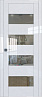 Дверь Profildoors 46L стекло прозрачное (Белый Люкс)