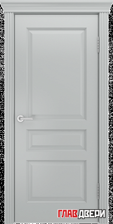 Дверь Linedoor Калина-К эмаль серая