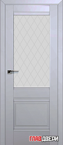 Дверь Profildoors 2U стекло Ромб (Манхэттен)