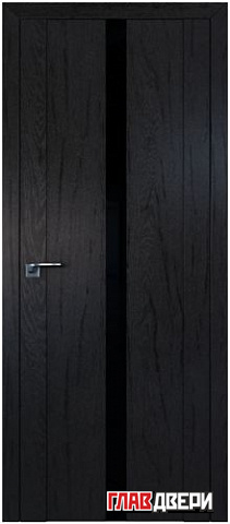 Дверь Profildoors 2.04XN стекло Черный лак (Дарк Браун)