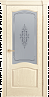 Дверь Linedoor Пронто ясень сливки тон 34 со стеклом вива светлое