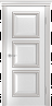 Дверь Linedoor Грация эмаль белая серебро