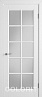 Дверь Colorit К3 ДО (Белая эмаль)