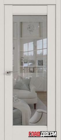 Дверь Profildoors 107U стекло прозрачное (ДаркВайт)