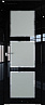Дверь Profildoors 2.13L стекло Square матовое (Черный Люкс)