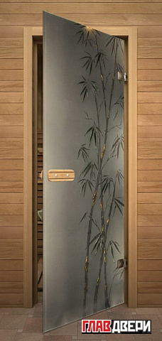 Дверь для сауны бамбук