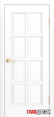 Дверь Linedoor Аврора-К эмаль белая