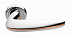 Дверные ручки MORELLI Luxury SUNRISE CRO/RAME Цвет - Полированный хром/с медной вставкой