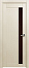 Дверь Status Estetica 821 Глосс коричневое (Слоновая кость)