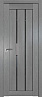 Дверь Profildoors 49XN стекло Дождь черный (Грувд Серый)