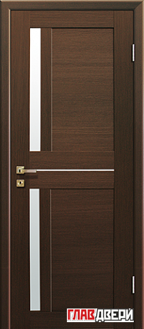Дверь Profildoors 19X стекло матовое (Малага Черри Кроскут)