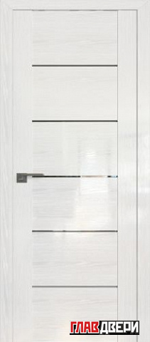 Дверь Profildoors 99STP стекло прозрачное (Pine White glossy)