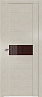 Дверь Profildoors 2.05N стекло Коричневый лак (Дуб Sky Беленый)