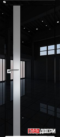 Дверь Profildoors 62L стекло Серебро матлак (Черный Люкс)