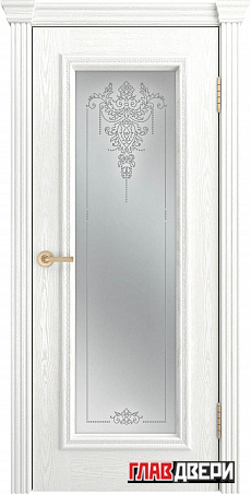 Дверь Linedoor Валенсия Д ясень белый ТОН 38 версаль