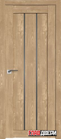 Дверь Profildoors 49XN стекло Графит (Каштан Натуральный)