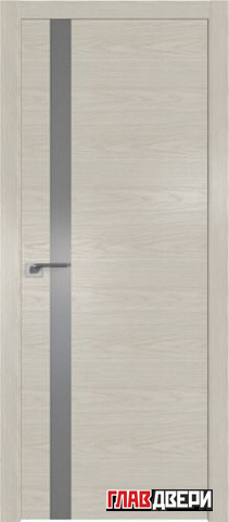 Дверь Profildoors 6NK ABS стекло Серебро матлак (Дуб Sky Беленый)