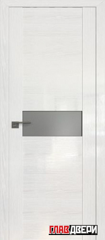 Дверь Profildoors 2.05STP стекло Серебро матлак (Pine White glossy)
