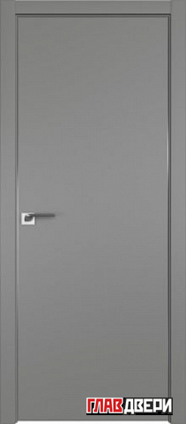 Дверь Profildoors 1E (матовая кромка) (Грей)