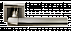 Дверные ручки MORELLI DIY MH-21 SN/BN-S AGBAR Цвет - Белый никель/черный никель