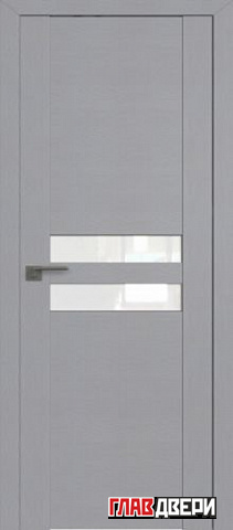 Дверь Profildoors 2.03STP стекло Белый лак (Pine Manhattan)