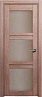 Дверь Status Elegant 146 стекло Сатинато бронза (Дуб капучино)