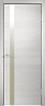 Дверь Velldoris Techno Z1 Зеркало матовое (алюминиевая кромка) (Дуб белый поперечный)