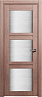 Дверь Status Elegant 146 стекло Канны (Дуб капучино)