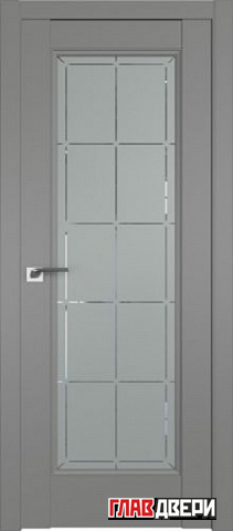 Дверь Profildoors 92U стекло Гравировка 10 (Грей)