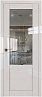 Дверь Profildoors 2.17L стекло прозрачное (Магнолия Люкс)