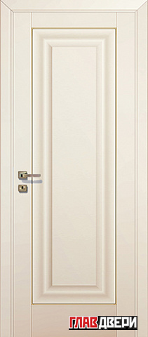 Дверь Profildoors 23U молдинг золото (Магнолия Сатинат)
