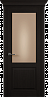Дверь Status Classic 521 стекло бронза матовое (Чёрный дуб)