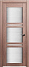 Дверь Status Elegant 147 стекло Канны (Дуб капучино)